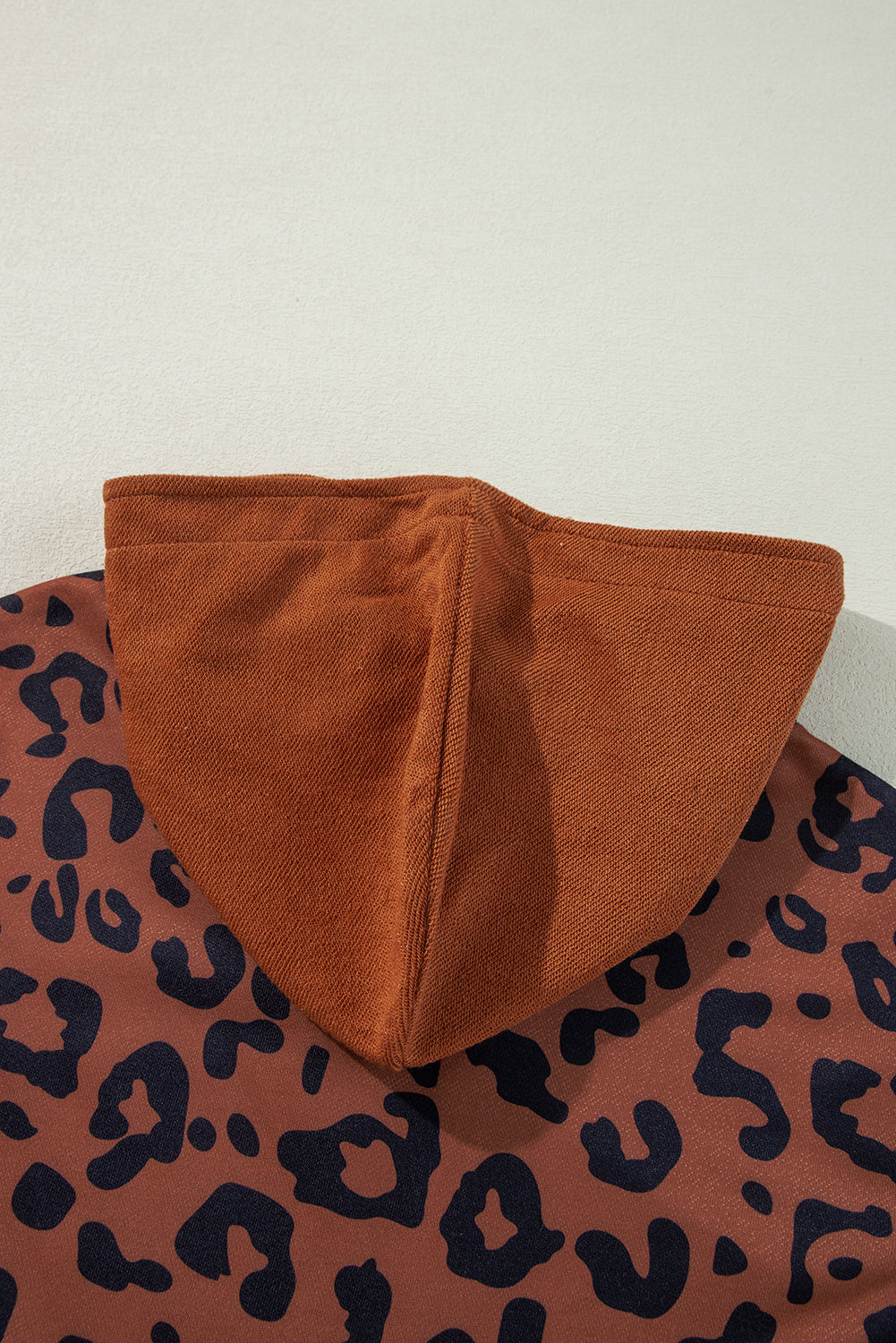 Mist Green Contrast Sleeves Patchwork Colorblock Hoodie