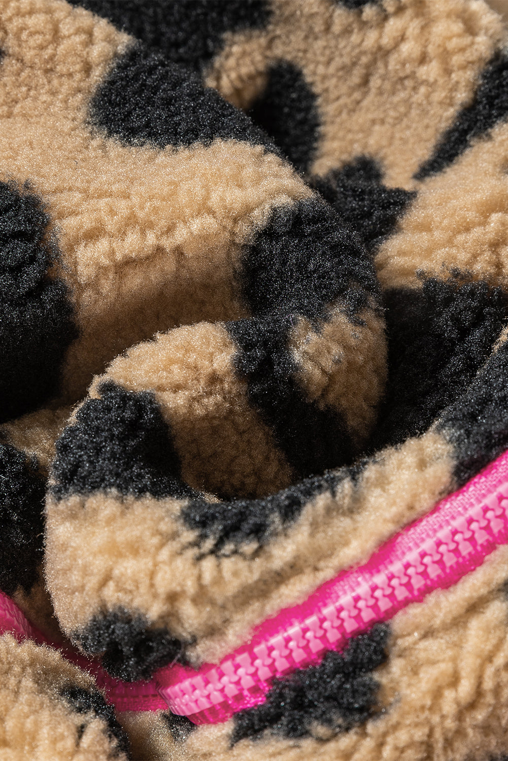 Multicolour Western Aztec Snap Buttoned Fleece Jacket