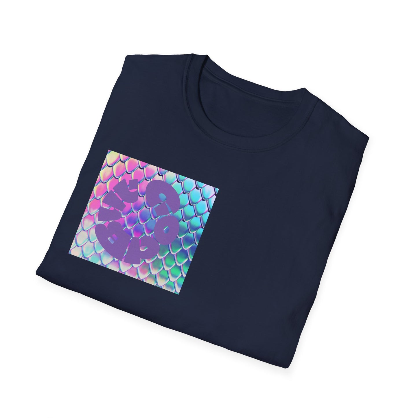Unisex Softstyle T-Shirt - Colorful Snakeskin & Inspirational Design