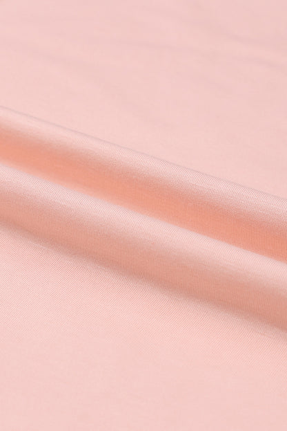 Khaki Side Pockets Short Sleeve Tunic Top