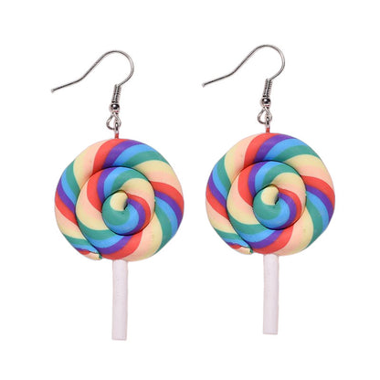 Colorful Lollipop Earrings
