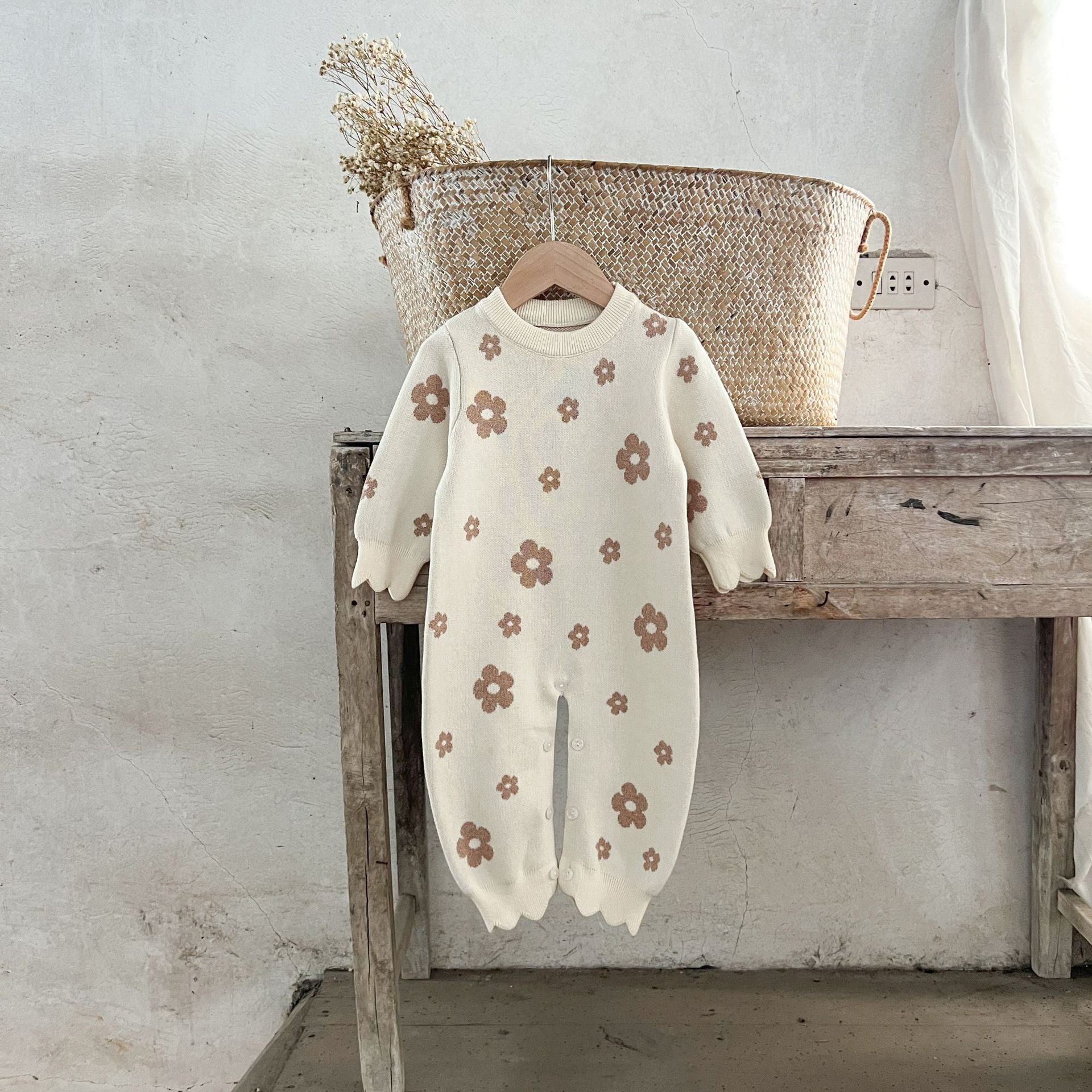 Romper Baby Easy To Wear And Take Off Jumpsuit