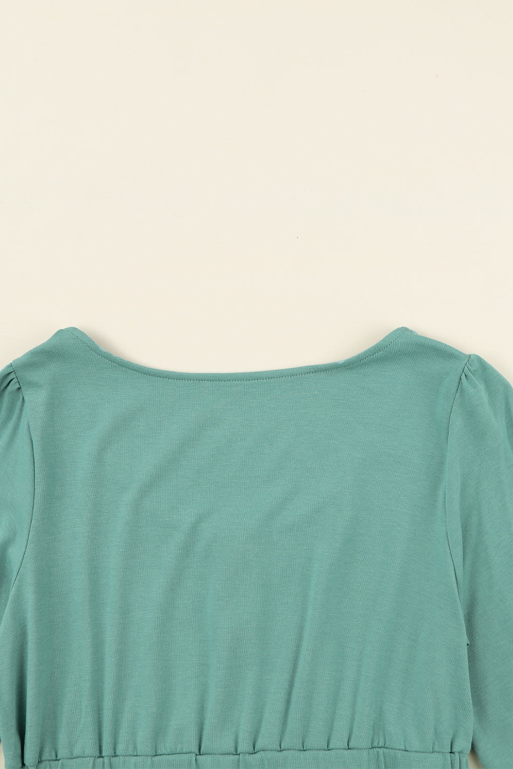 Orange Button Up High Waist Long Sleeve Dress