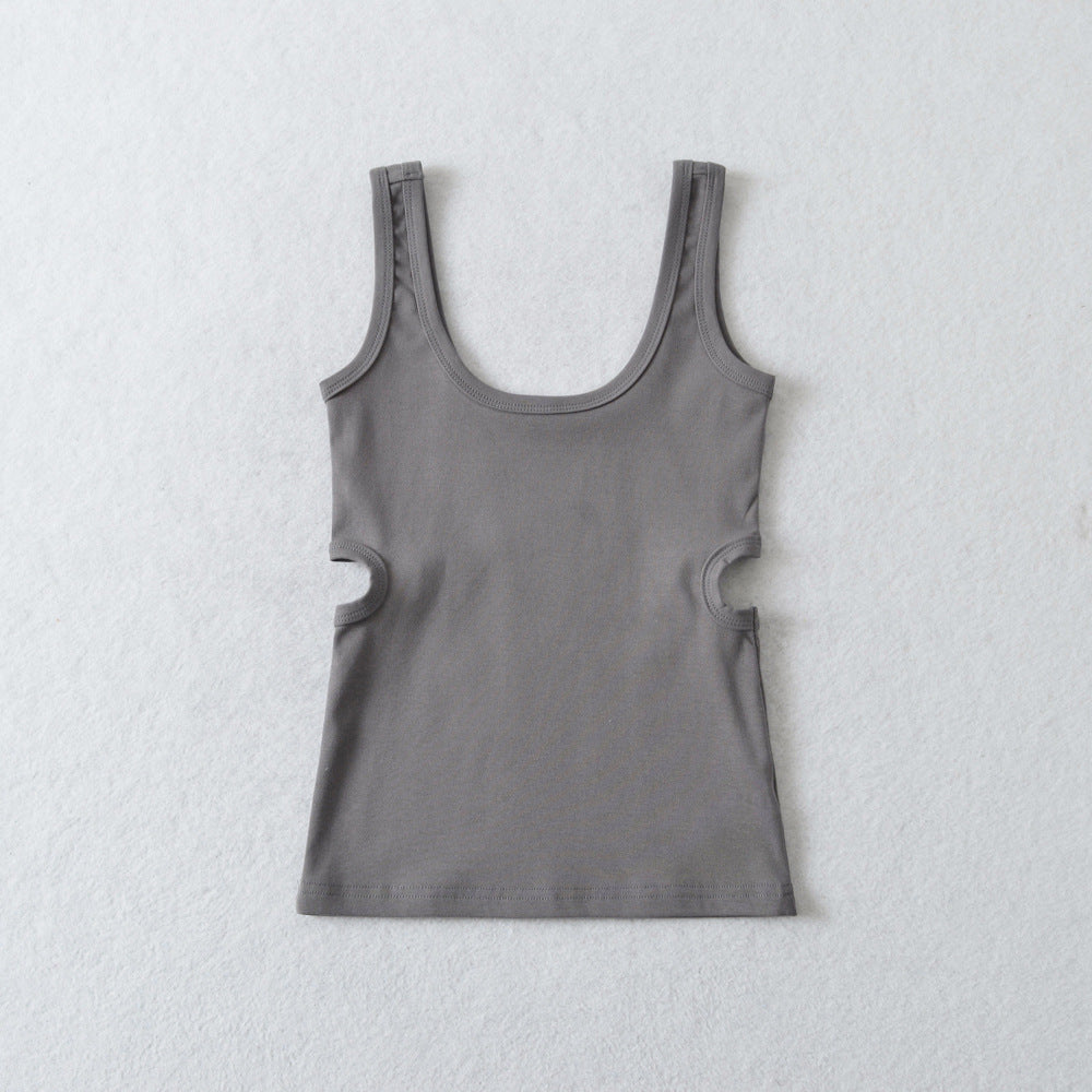 Holiday Casual Camisole With Holes On Both Sides