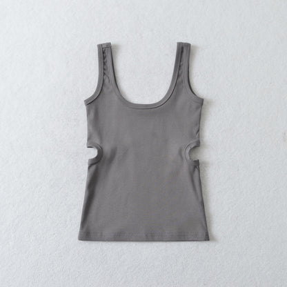 Holiday Casual Camisole With Holes On Both Sides