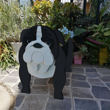 Garden Art Decorations Dog Planter Cat Flower Pot