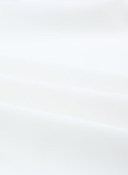 White V Neck Short Sleeve Tee