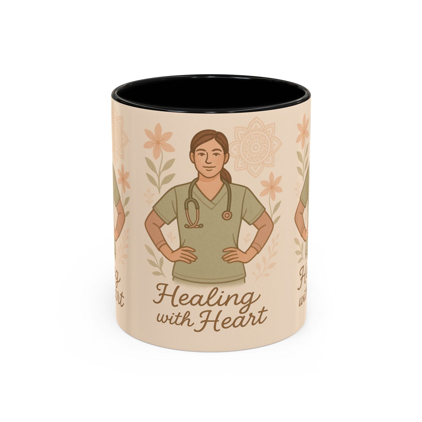 Mug Nursing Healing with Heart 11oz