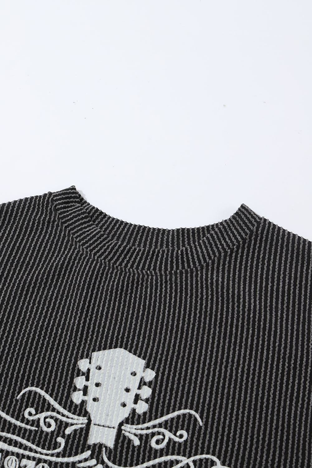 Apricot NASHVILLE MUSIC CITY Corded Graphic Sweatshirt