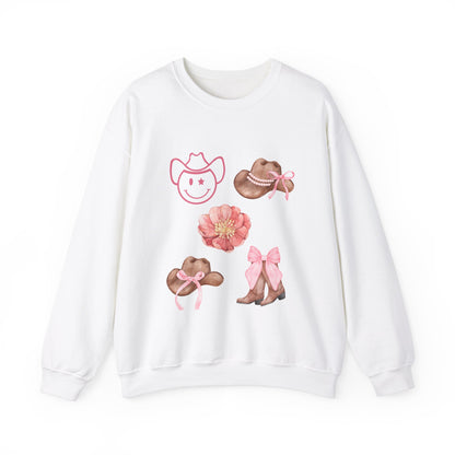 Cowgirl Unisex Heavy Blend™ Crewneck Sweatshirt