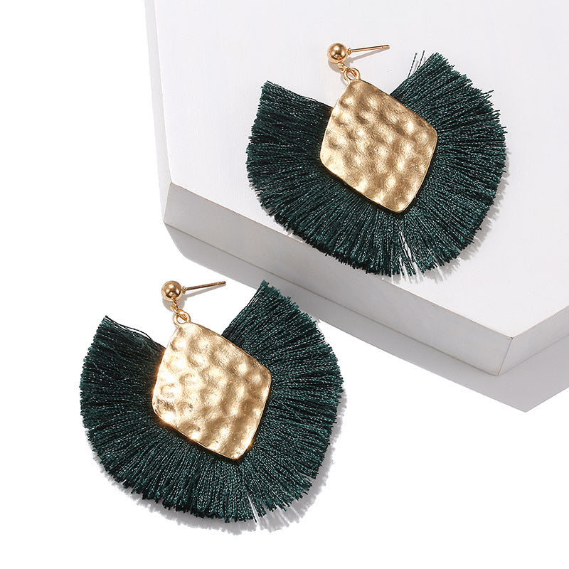 Exaggerated earrings Bohemian fashion earrings