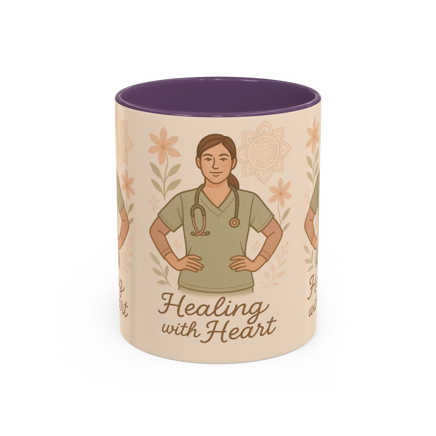 Mug Nursing Healing with Heart 11oz