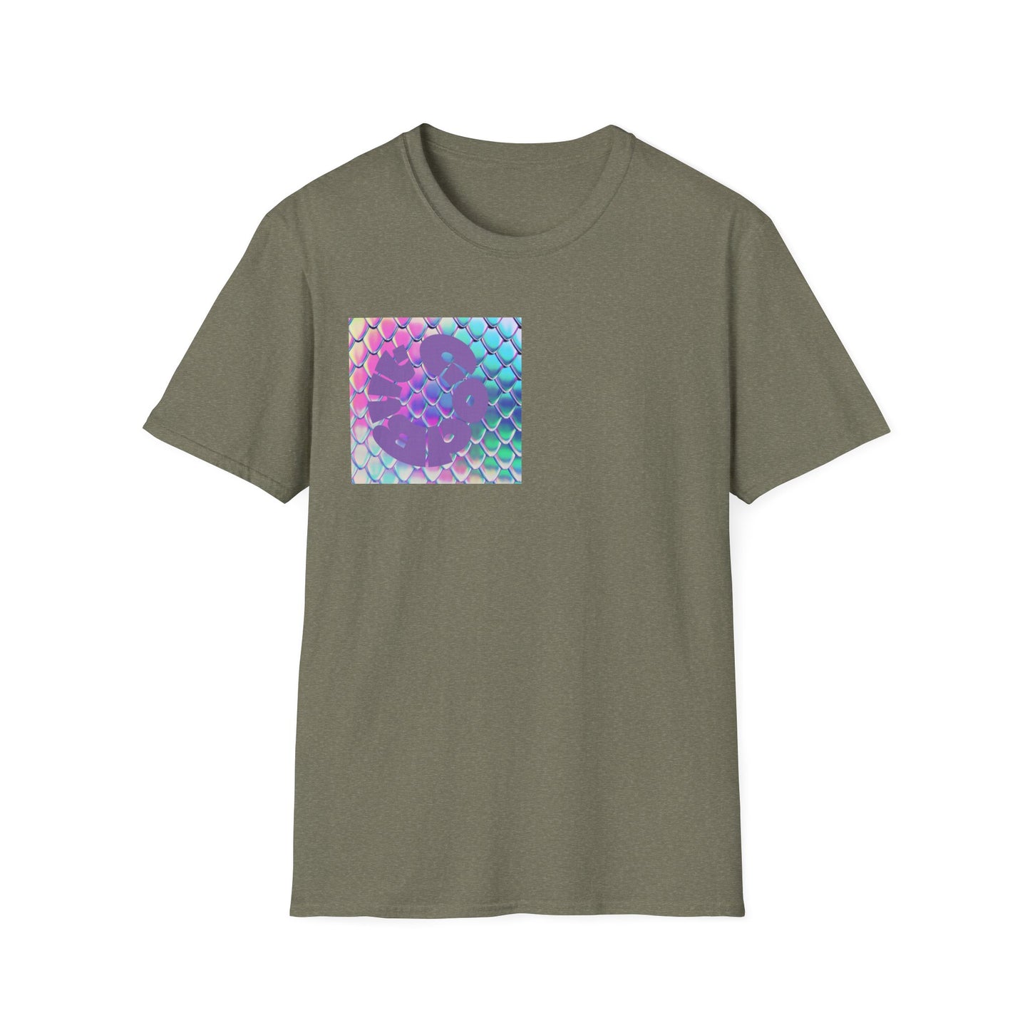 Unisex Softstyle T-Shirt - Colorful Snakeskin & Inspirational Design
