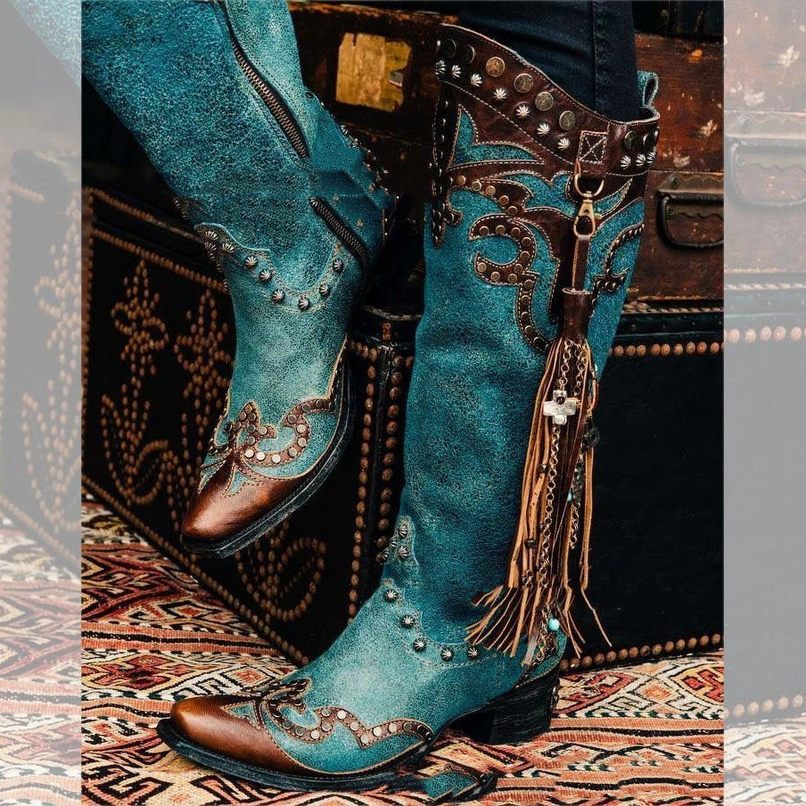 Fashion Fringed Boots