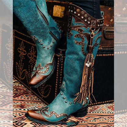 Fashion Fringed Boots