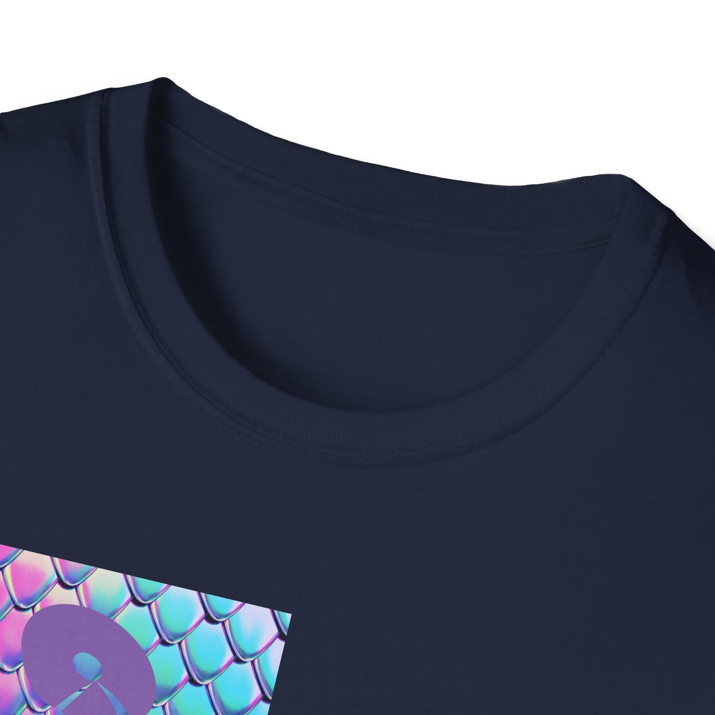 Unisex Softstyle T-Shirt - Colorful Snakeskin & Inspirational Design