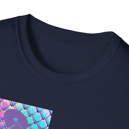 Unisex Softstyle T-Shirt - Colorful Snakeskin & Inspirational Design