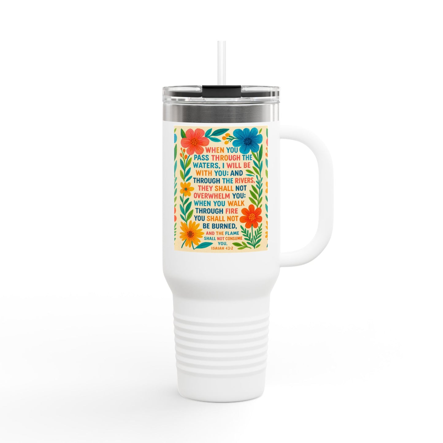Insulated Travel Mug, 40oz