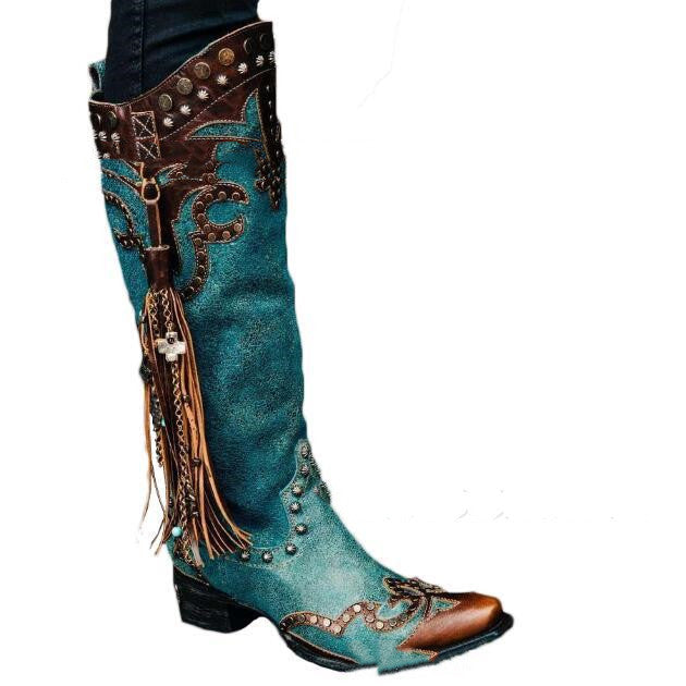Fashion Fringed Boots
