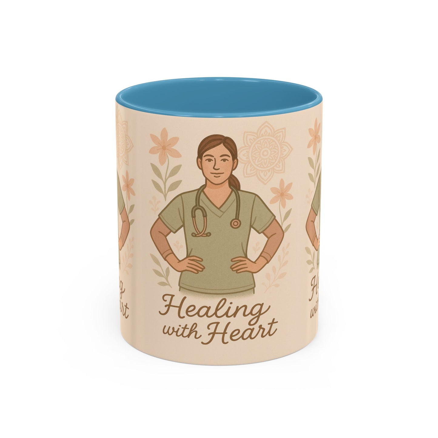 Mug Nursing Healing with Heart 11oz