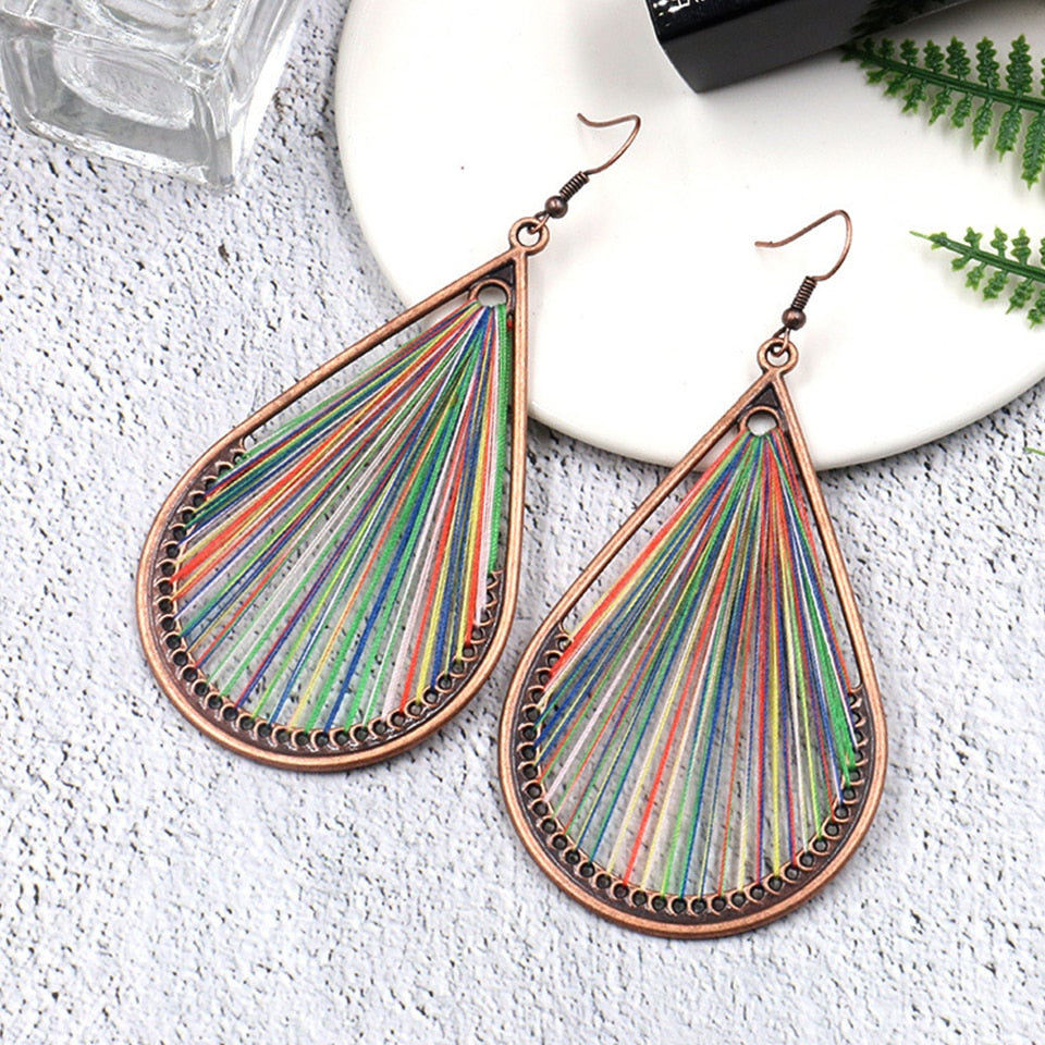 Handmade drop earrings