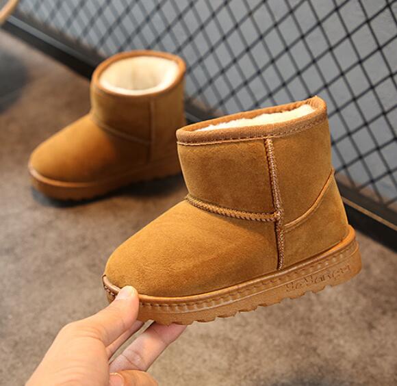 Children's warm snow boots