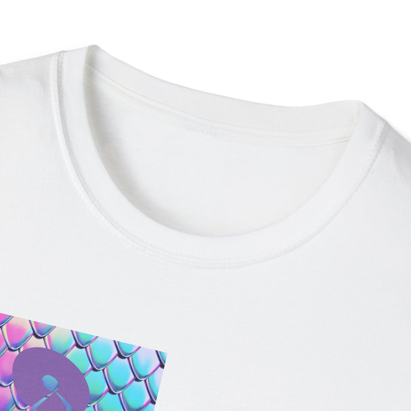 Unisex Softstyle T-Shirt - Colorful Snakeskin & Inspirational Design