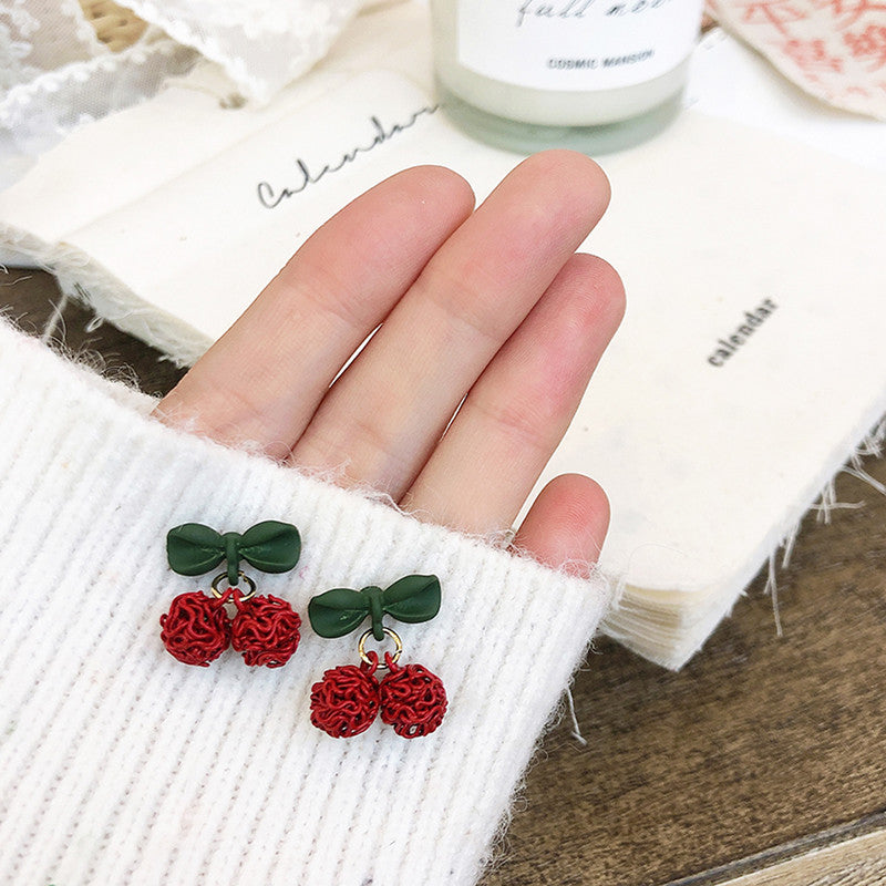 Cartoon Cute  Earrings Small Exquisite  Cloud Earrings