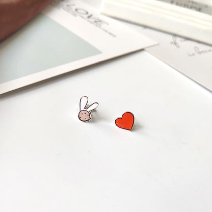 Cartoon Cute  Earrings Small Exquisite  Cloud Earrings