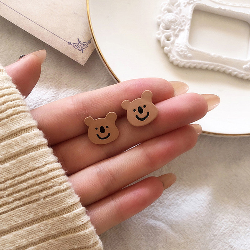 Cartoon Cute  Earrings Small Exquisite  Cloud Earrings