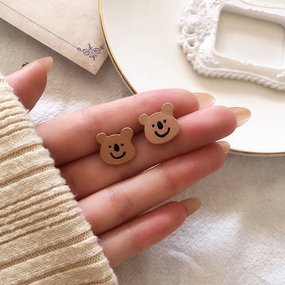 Cartoon Cute  Earrings Small Exquisite  Cloud Earrings