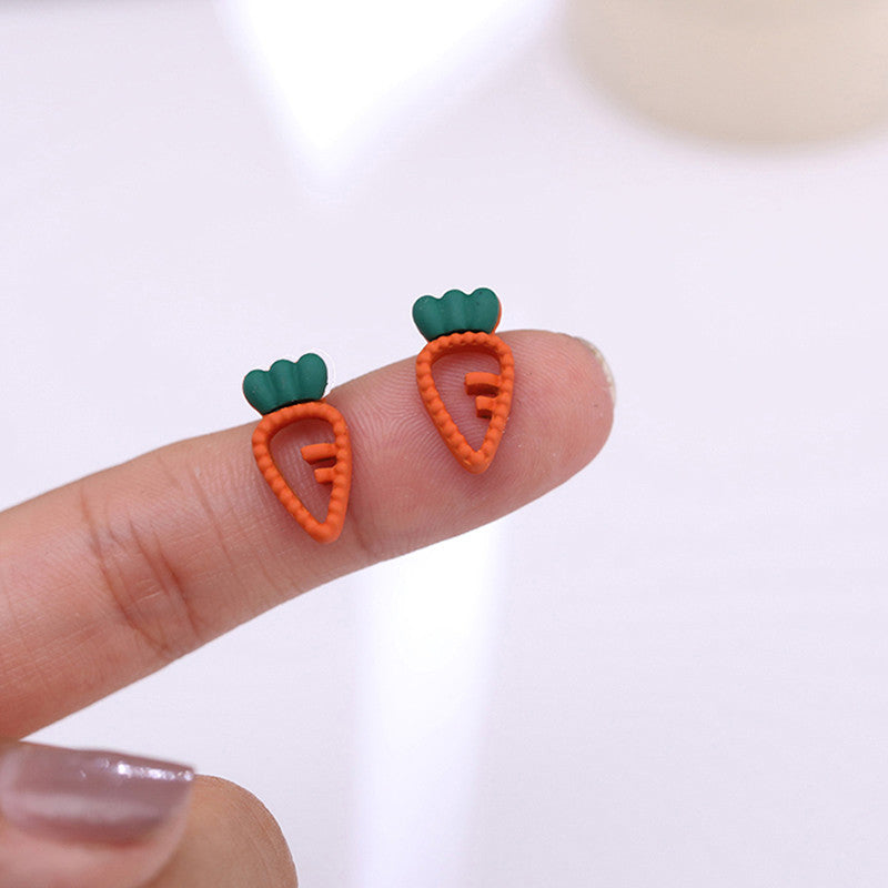 Cartoon Cute  Earrings Small Exquisite  Cloud Earrings