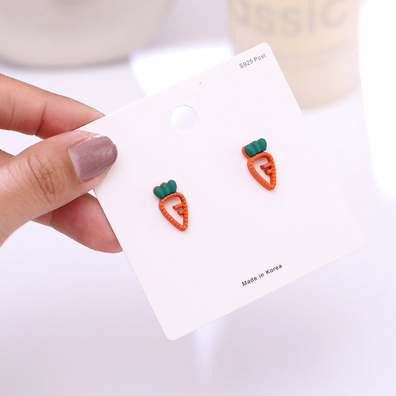 Cartoon Cute  Earrings Small Exquisite  Cloud Earrings