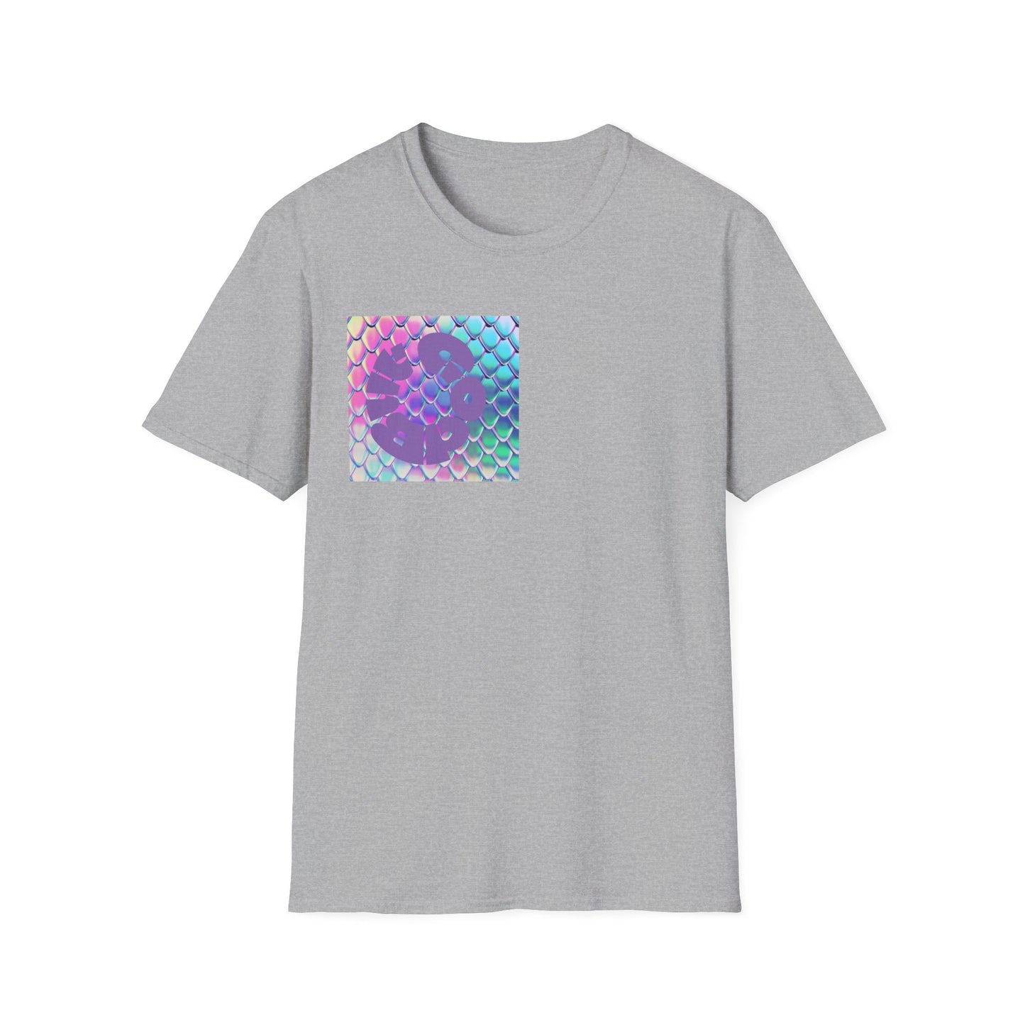 Unisex Softstyle T-Shirt - Colorful Snakeskin & Inspirational Design