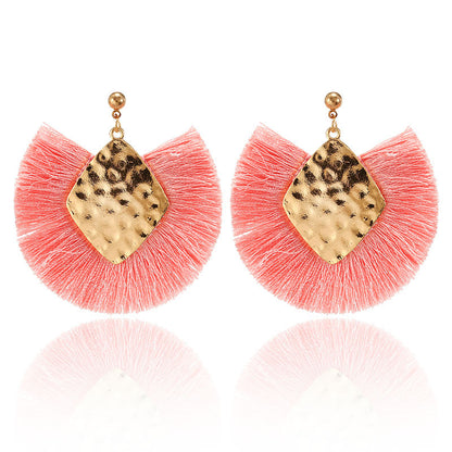 Exaggerated earrings Bohemian fashion earrings