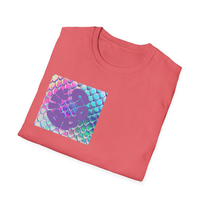 Unisex Softstyle T-Shirt - Colorful Snakeskin & Inspirational Design