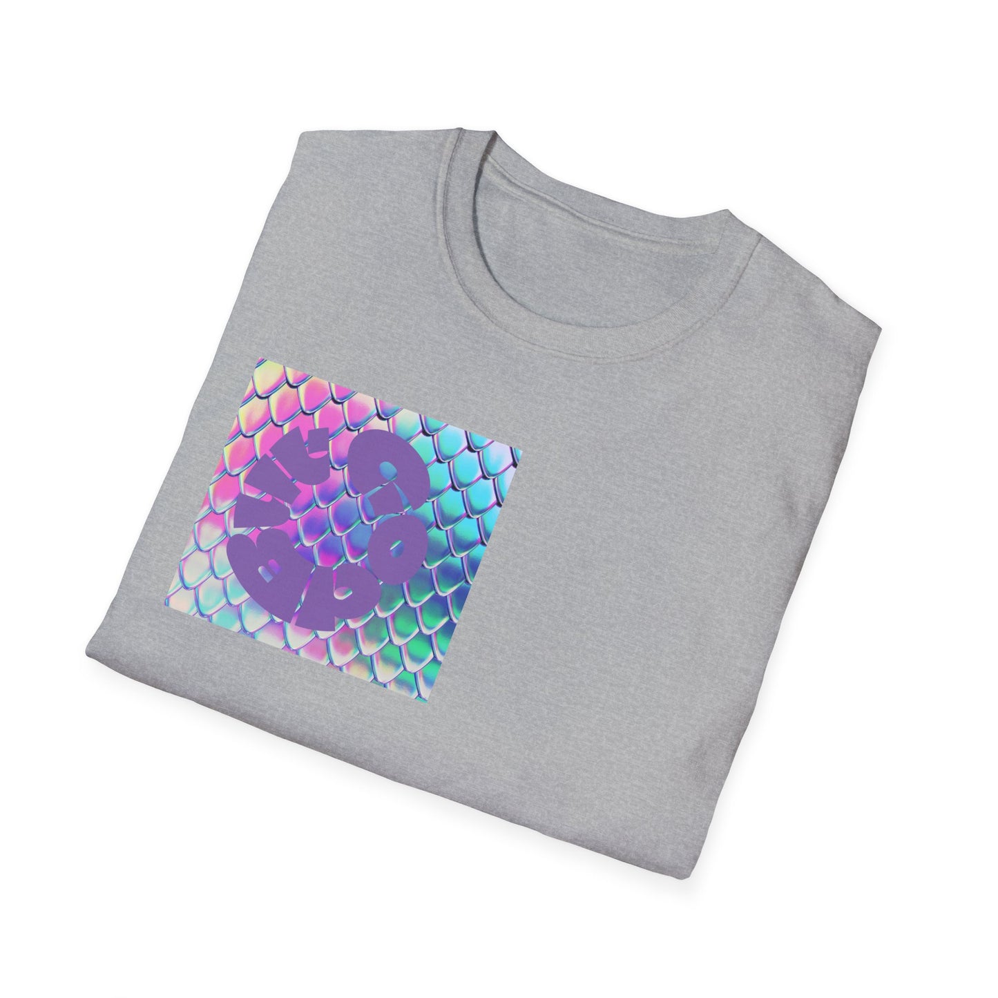 Unisex Softstyle T-Shirt - Colorful Snakeskin & Inspirational Design