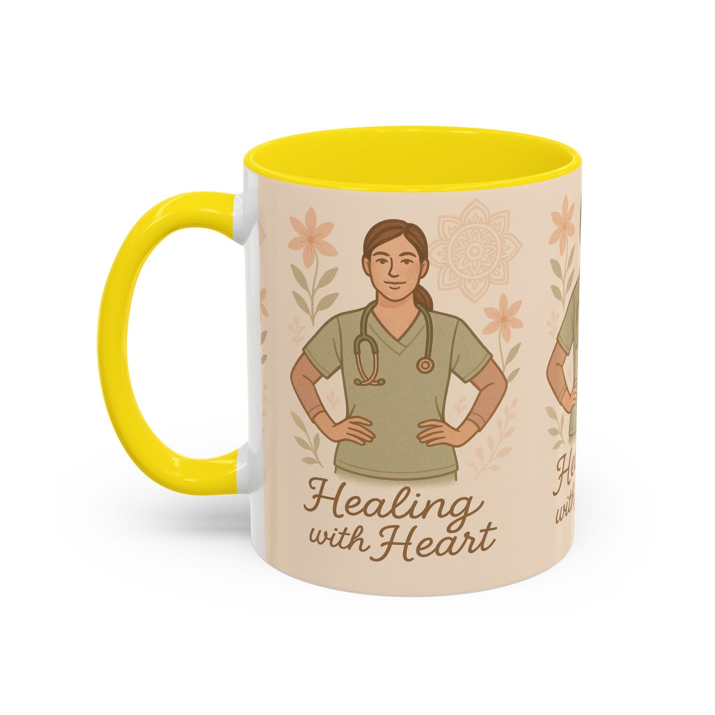 Mug Nursing Healing with Heart 11oz