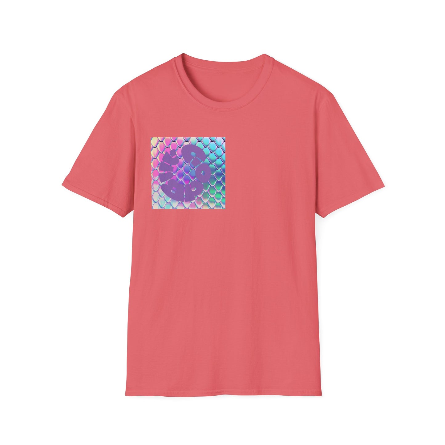 Unisex Softstyle T-Shirt - Colorful Snakeskin & Inspirational Design