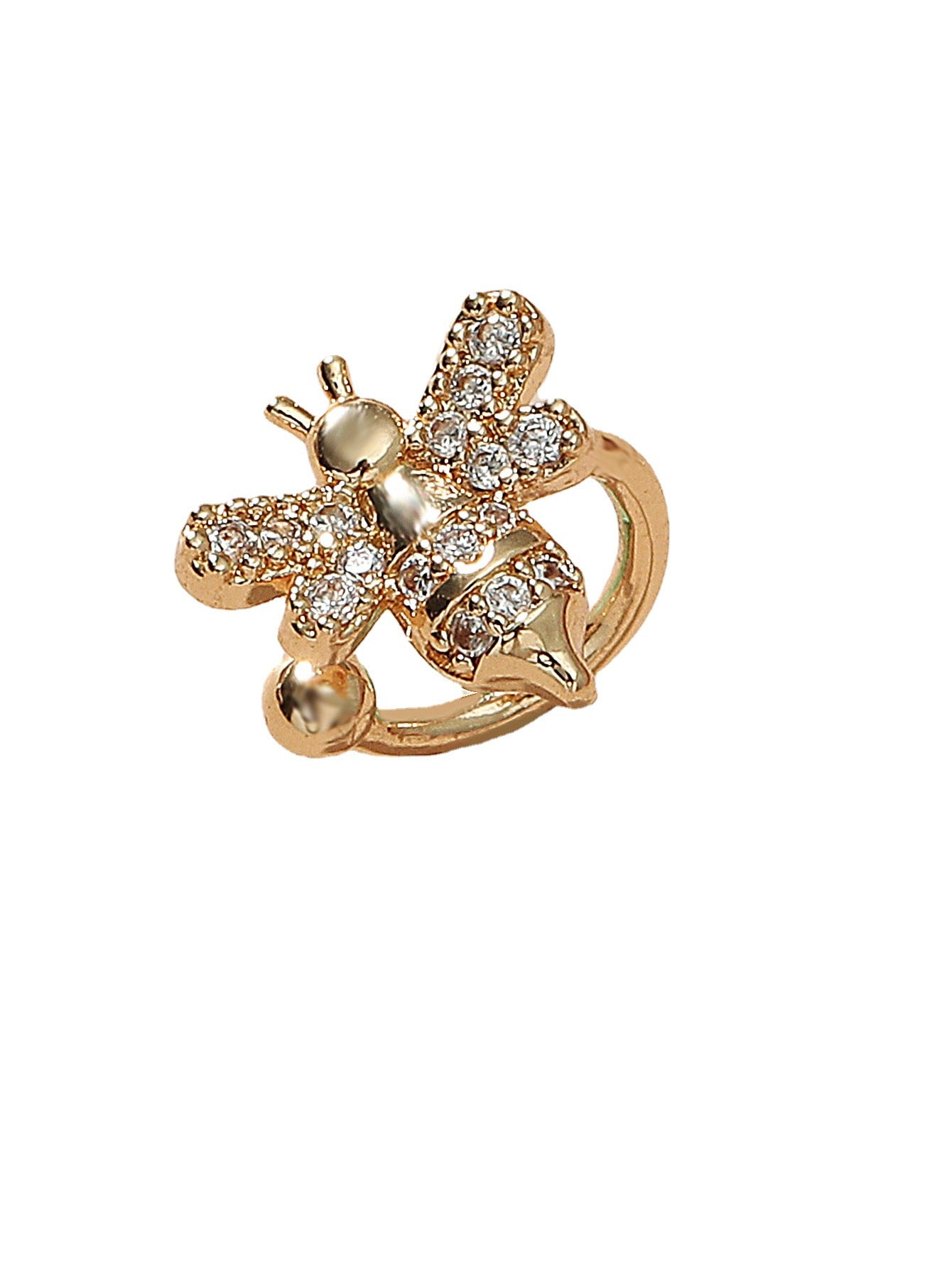 Exquisite Design Smart Little Bee Non-piercing Ear Clip