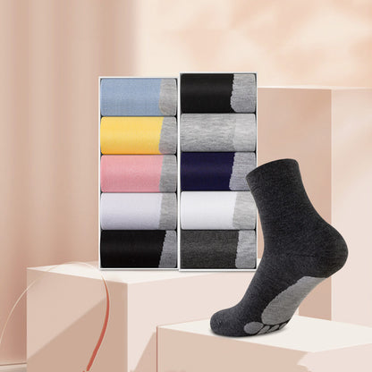 Mid Calf Plus Velvet Thickened And Breathable Socks