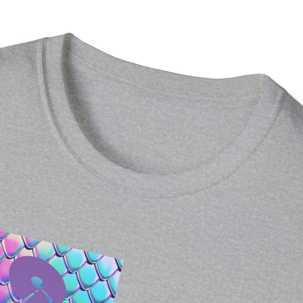 Unisex Softstyle T-Shirt - Colorful Snakeskin & Inspirational Design