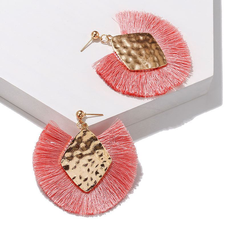 Exaggerated earrings Bohemian fashion earrings