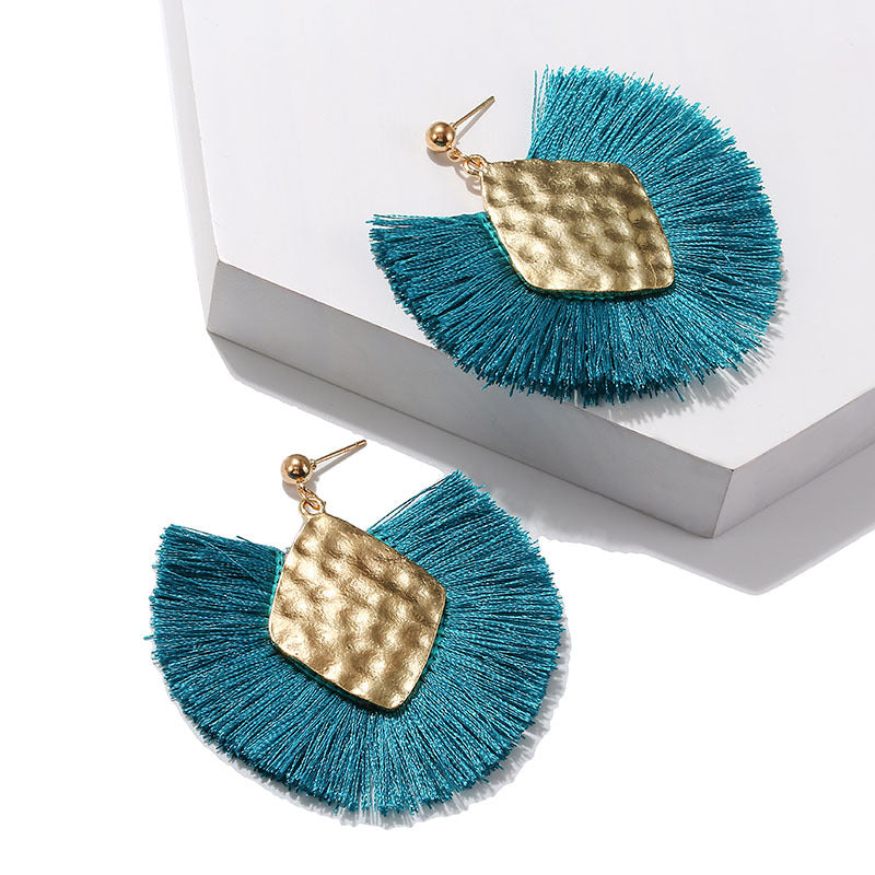 Exaggerated earrings Bohemian fashion earrings