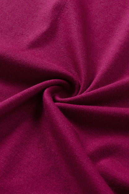 Khaki Side Pockets Short Sleeve Tunic Top