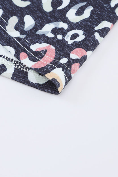 Multicolor Seamed Patchwork V Neck Plus Size Sleeveless Top