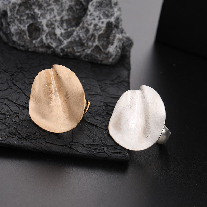 Elastic Metal Ladies Brushed Ring Wholesale