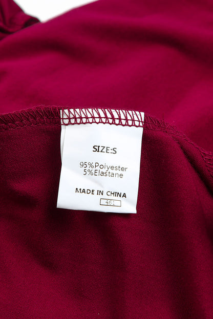 Orange Button Up High Waist Long Sleeve Dress