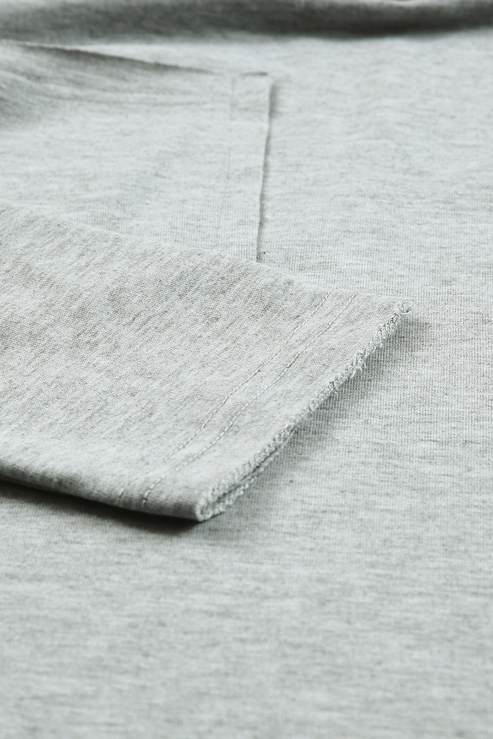 Black Pocketed Oversized Drop Sleeve Top