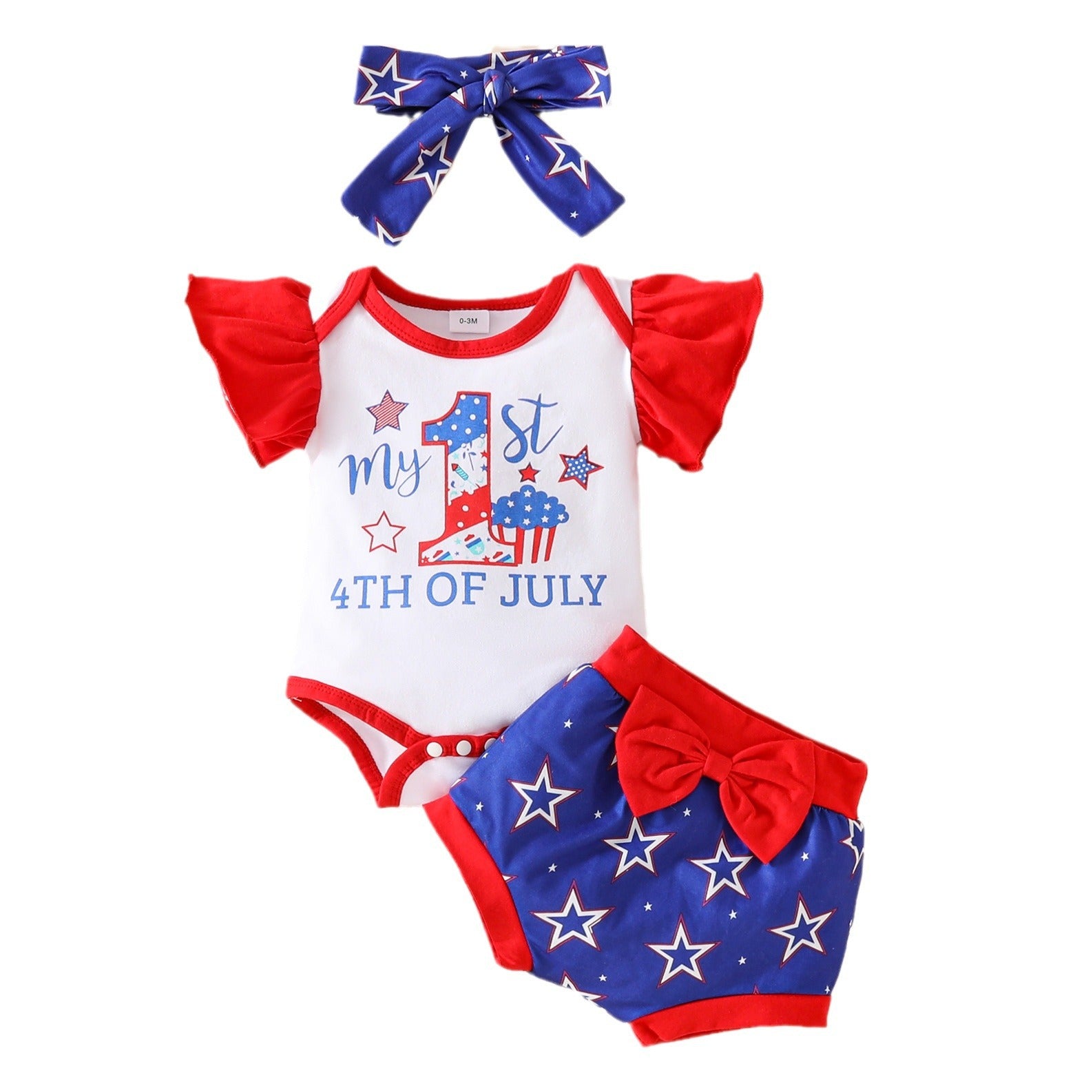 Baby Sleeveless Shorts Suit Summer